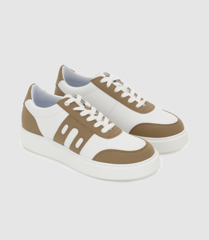 Aloe Woman Moka — vegan shoes made with cactus leather
